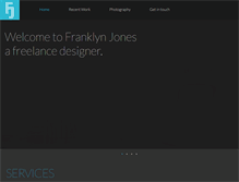 Tablet Screenshot of franklynjones.com